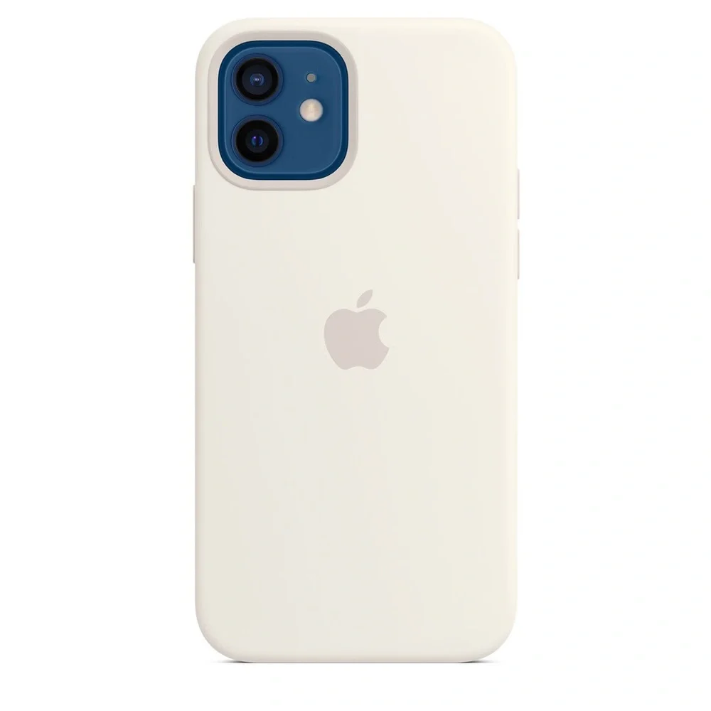 NWOT Apple iPhone 12 Pro Max Silicone Case with MagSafe - White